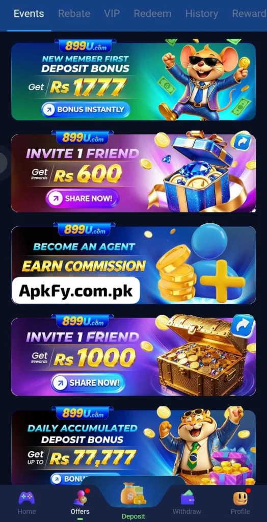 899u Game earning app