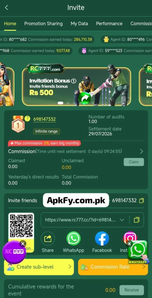 RC777 new earning platform