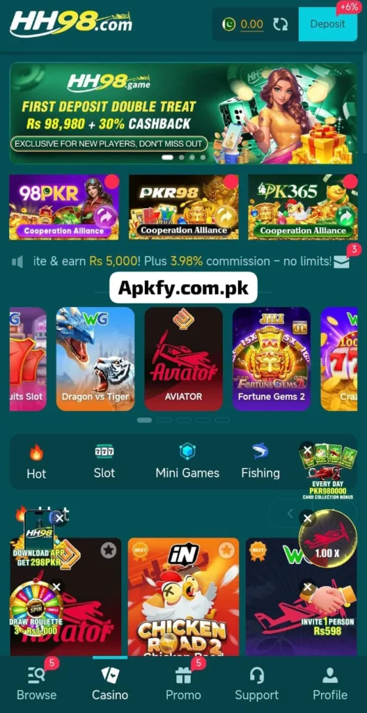 HH98 latest platform