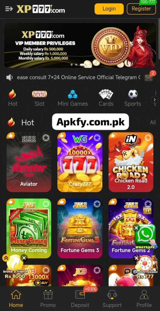 xp 777 game download apk